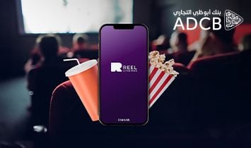 ADCB Buy One Get One – Movie Ticket and Food and Beverages offer