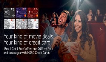 HSBC ‘Buy 1 Get 1 Free’ movie tickets